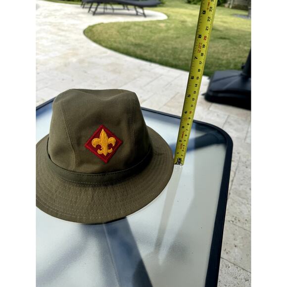 oscar de la renta boy scouts hat Size Medium Green BSA - Picture 9 of 9